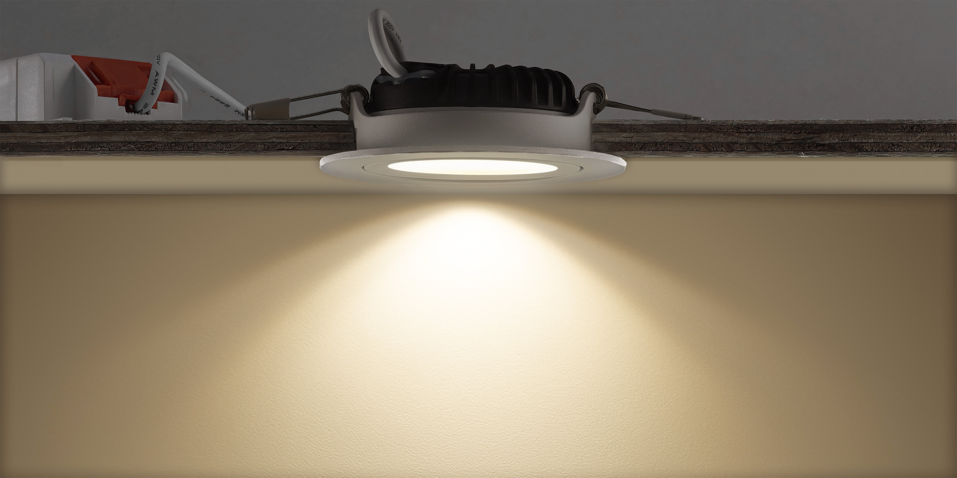 Vivaro-Wit-Sfeer.jpg, inbouwspot, veelzijdig licht, downlight, rond plafondspot, LED-lamp