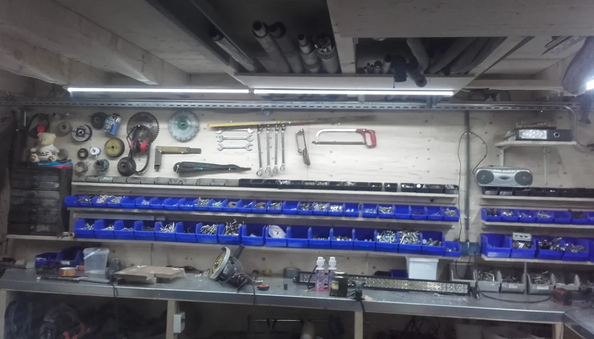 werkbank verlichting