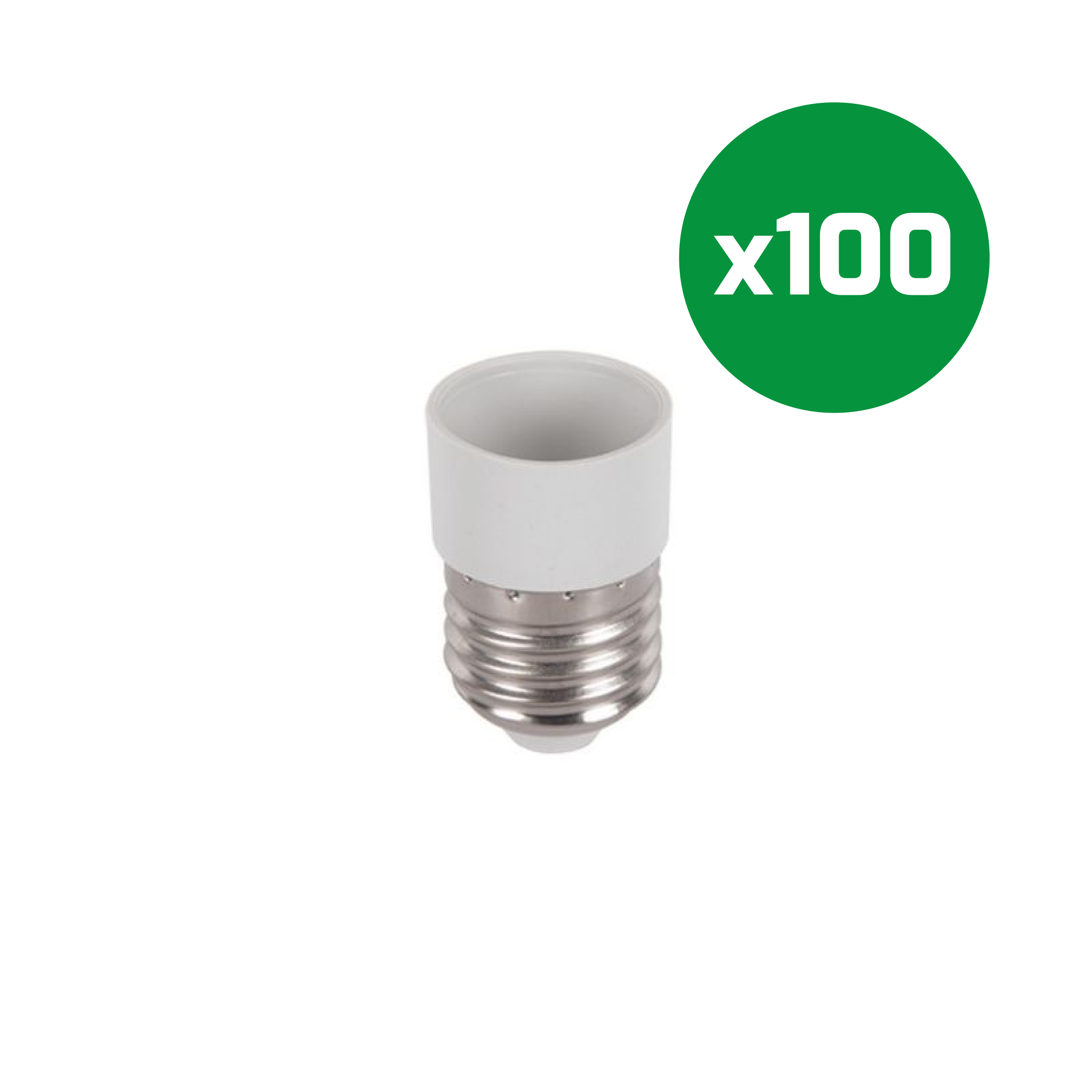 Fitting adapter van E27 naar E14 voor LED-aansluiting