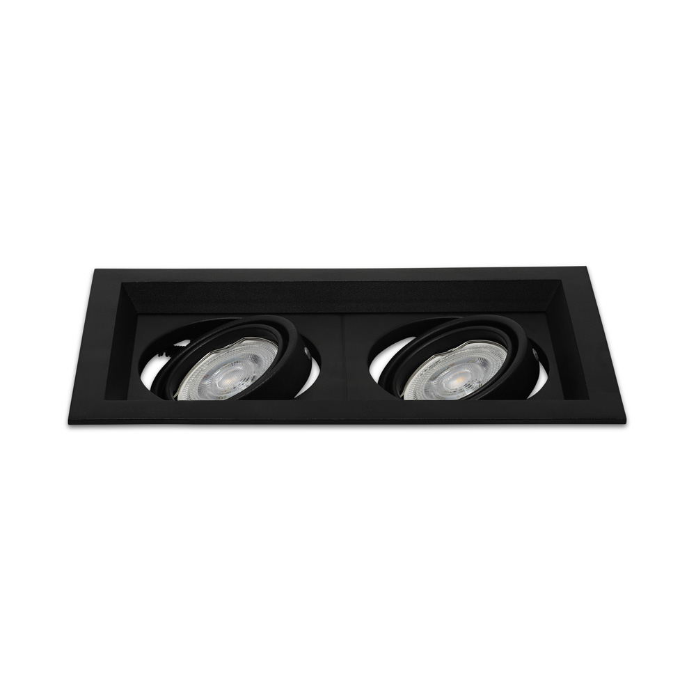 Casa-ZWA-07.jpg, inbouwspot, dubbele spot, recessed lighting, spotlights, kaderframe
