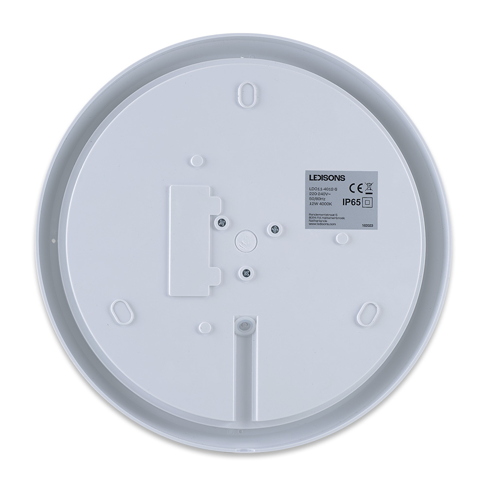 LDO11-6512-S-5.jpg, lampenvoet, gebaseerd op plafondlamp, IP65, kunststof, wit