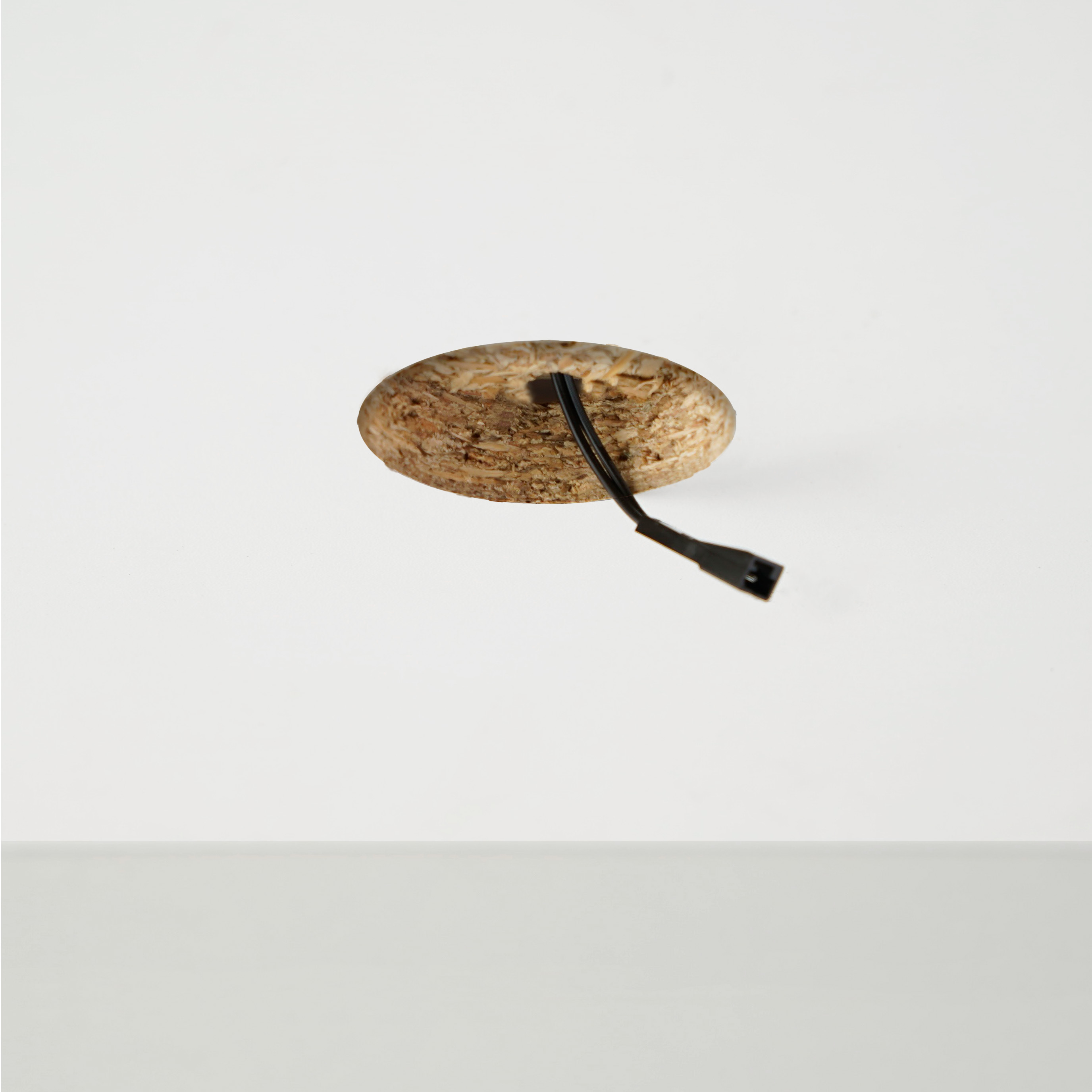 Modena-V-Wire_25v3.jpg, circuit/LED diffuser, floating ceiling, cork, cork disk, wiring cable
