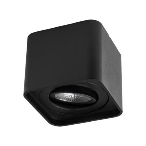 Led opbouwspot Nova zwart kantelbaar